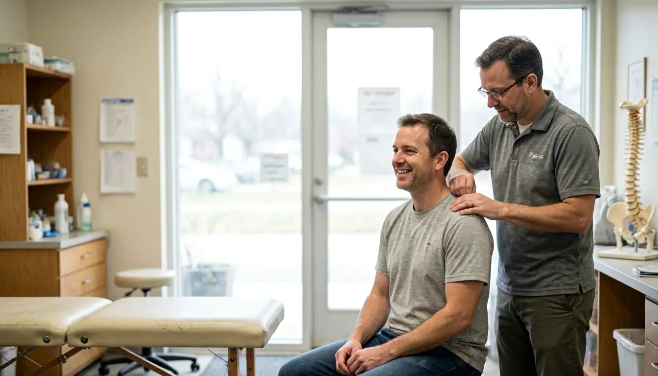 How Adjustment applies to Chiropractor services in McDonough, United States—practical illustration