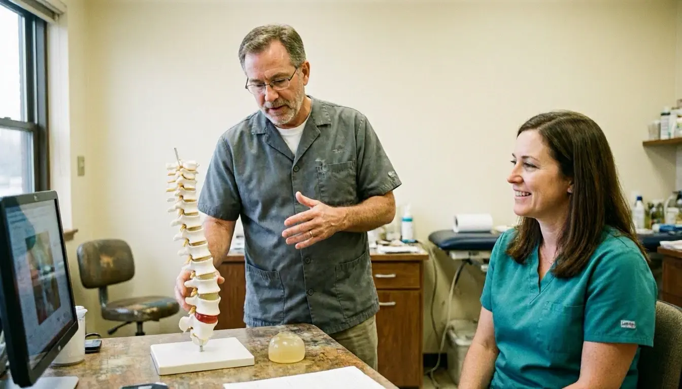 How Disc Herniation applies to Chiropractor services in McDonough, United States—practical illustration