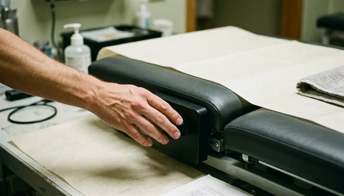 Intersegmental Traction in Chiropractor: Intersegmental Traction is a chiropractic therapy that gently stretches and mobil...