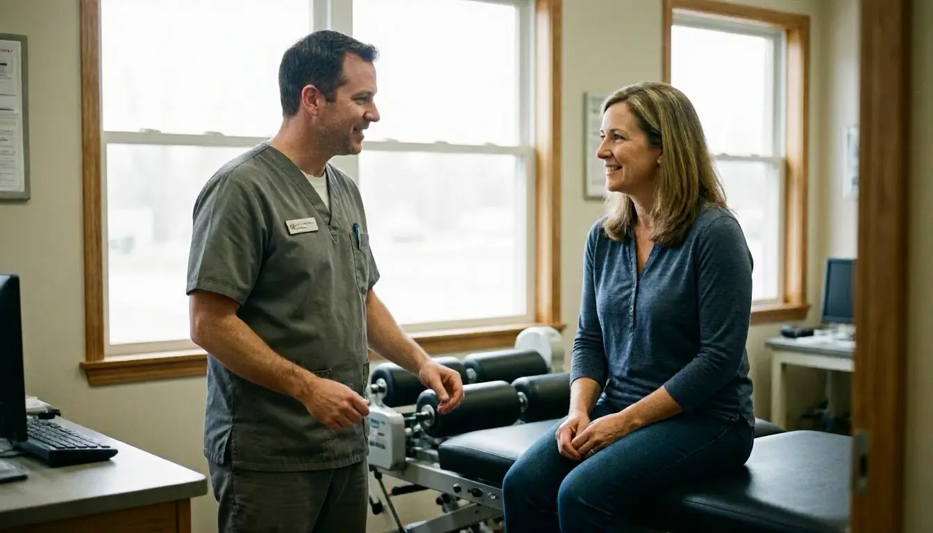 How Intersegmental Traction applies to Chiropractor services in McDonough, United States—practical illustration