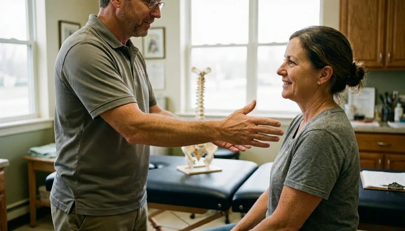 How Manual Therapy applies to Chiropractor services in McDonough, United States—practical illustration