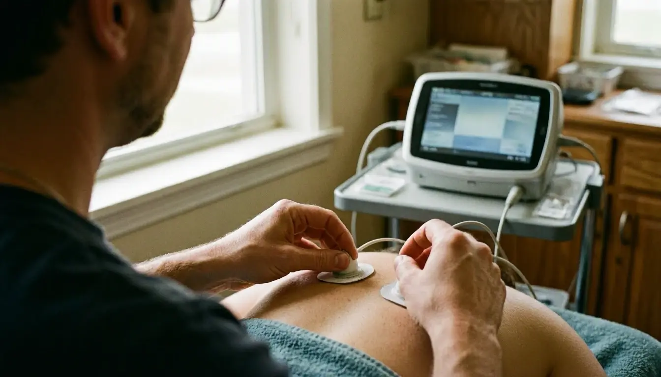 Muscle Stimulation in Chiropractor: Muscle Stimulation is a therapeutic technique that uses controlled electrical impulses...