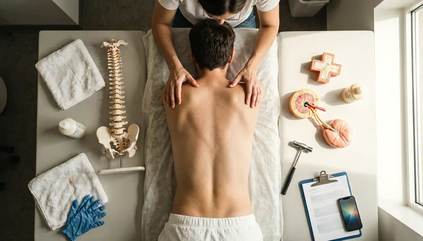 Nerve Compression in Chiropractor: Nerve Compression is a condition where a nerve is pressed or squeezed—visual guide