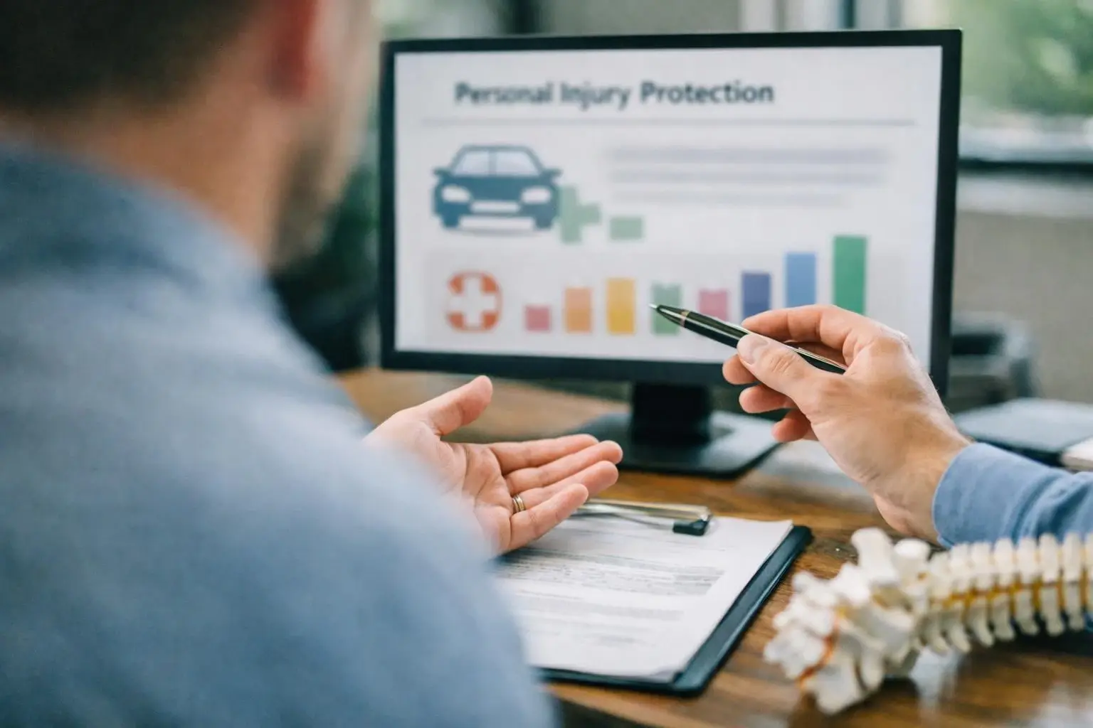 How Personal Injury Protection applies to Chiropractor services in McDonough, United States—practical illustration