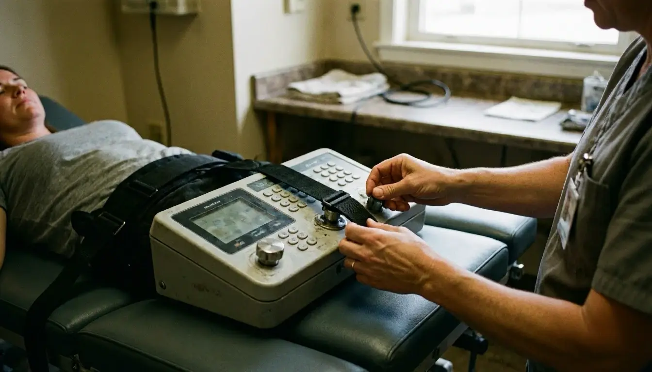 Spinal Decompression in Chiropractor: Spinal Decompression is a non-surgical, drug-free therapy designed to relieve pressu...
