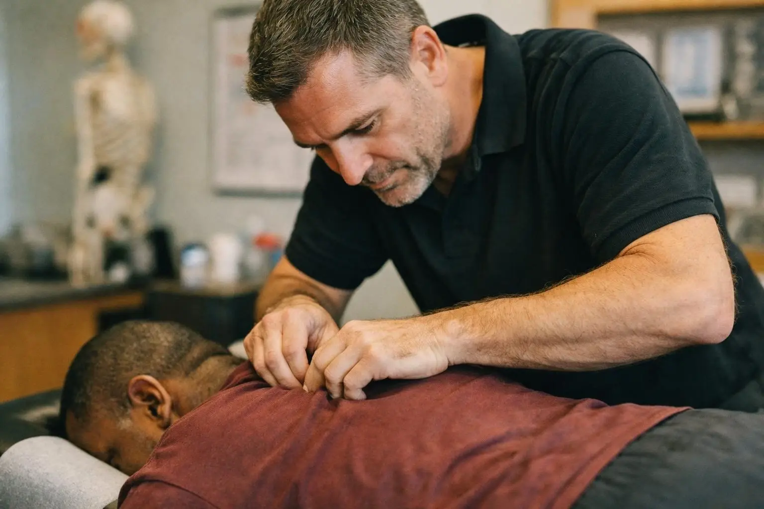 How Trigger Point Therapy applies to Chiropractor services in McDonough, United States—practical illustration